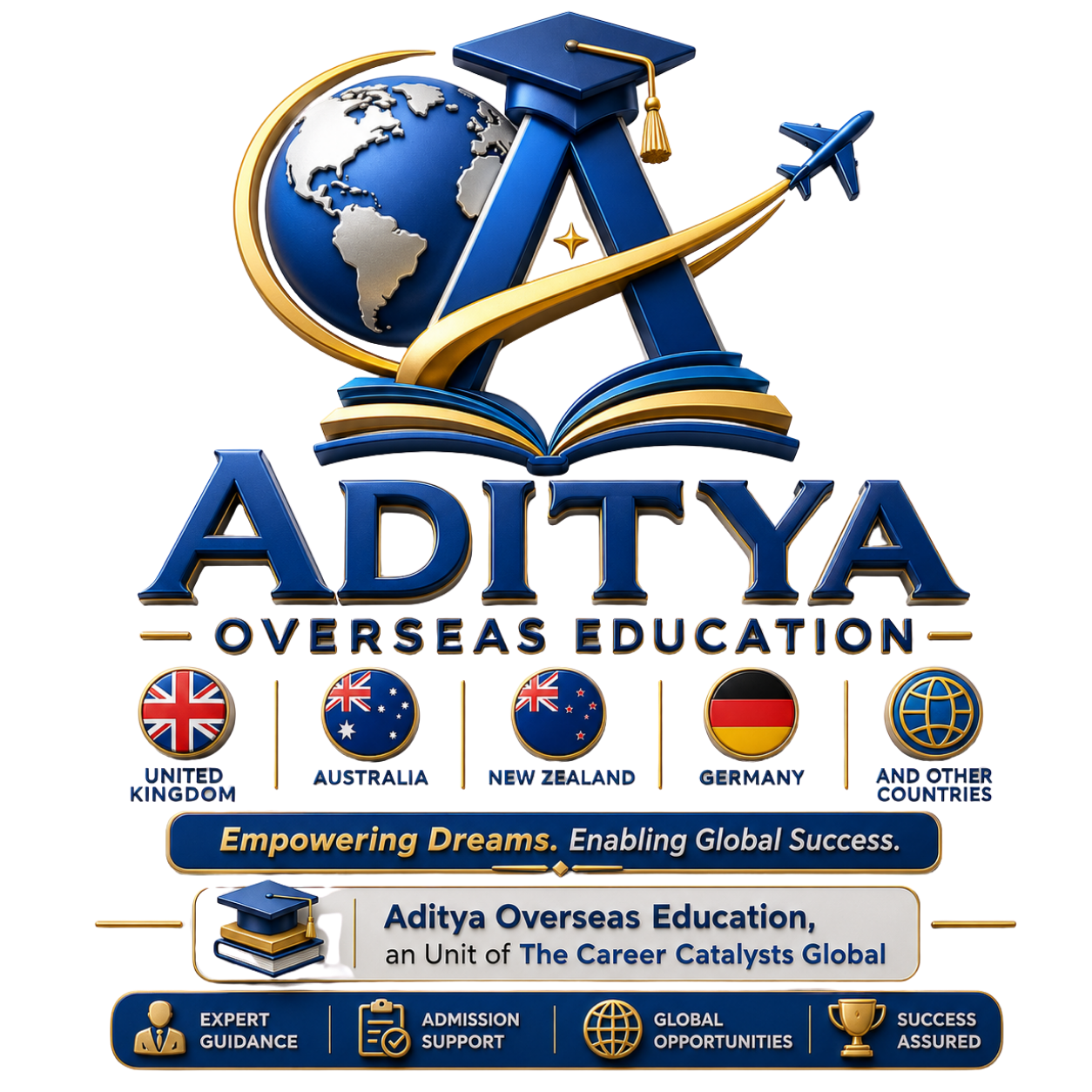 Aditya Overseas Education Logo